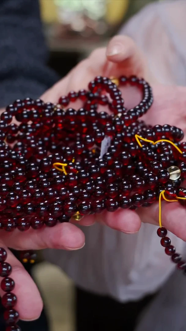 未镶嵌颈饰琥珀1【】多样性发一珠径