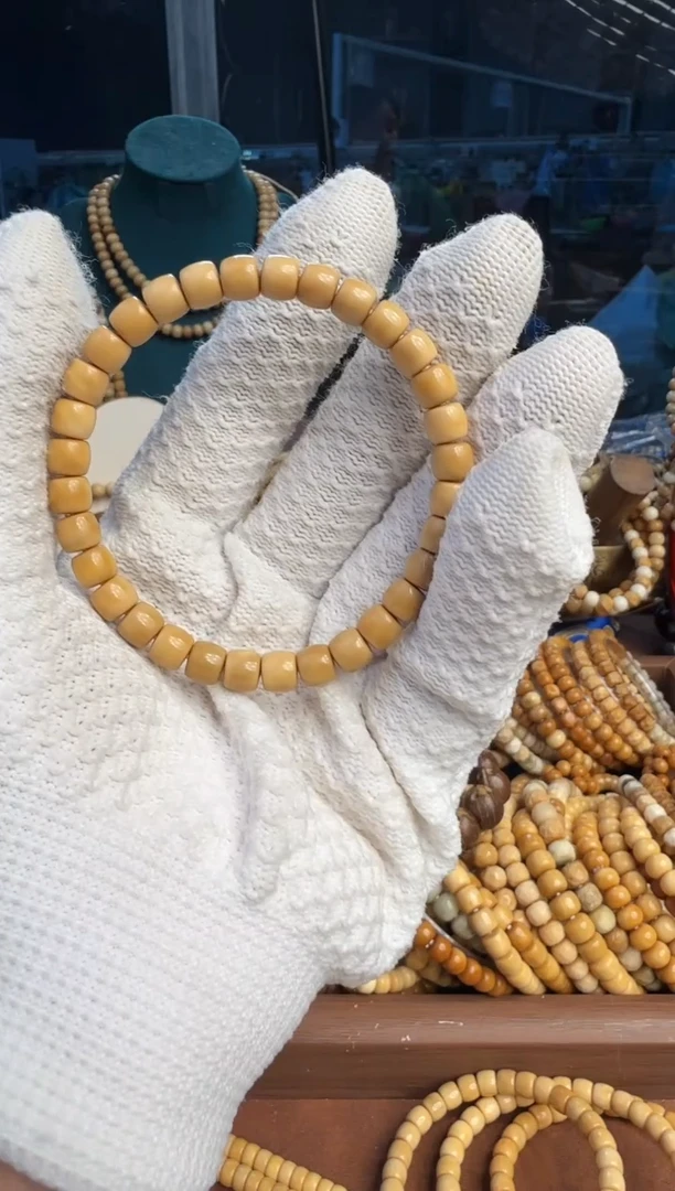 菩提根/象牙果吊坠龙脊单圈直切7*6无月