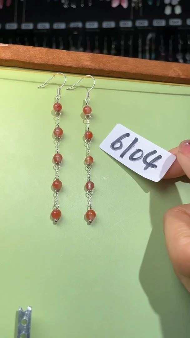 紫晶耳饰银S925镶嵌喜欢拍