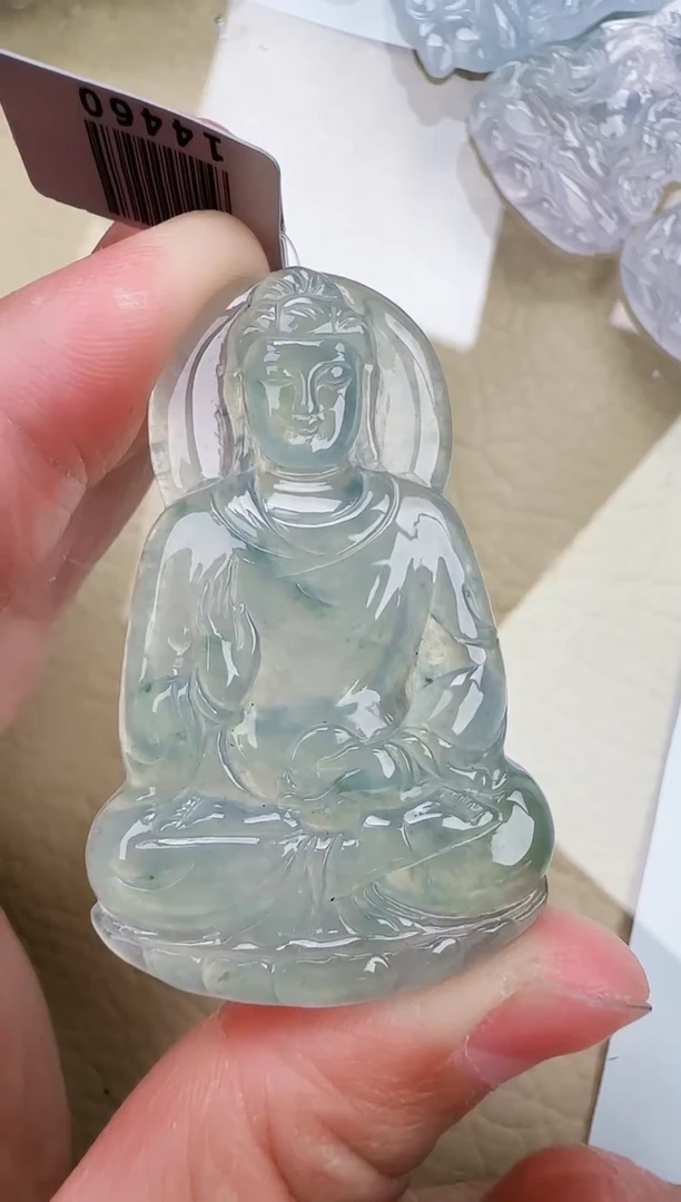 翡翠未镶嵌颈饰缅甸翡翠a货