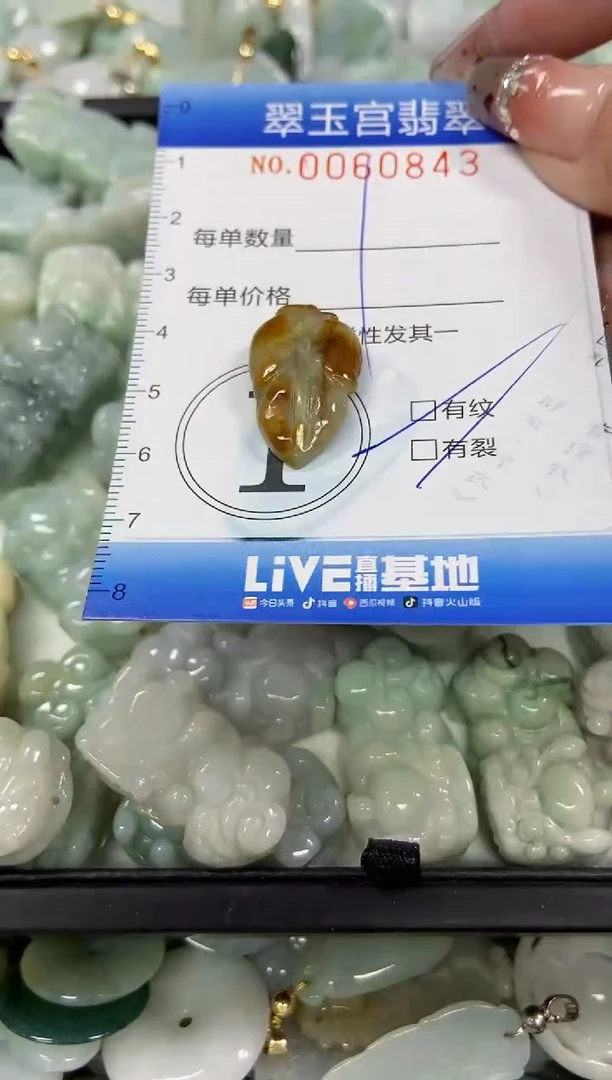 【闪购商品】翡翠颈饰未镶嵌闪购商品0060843