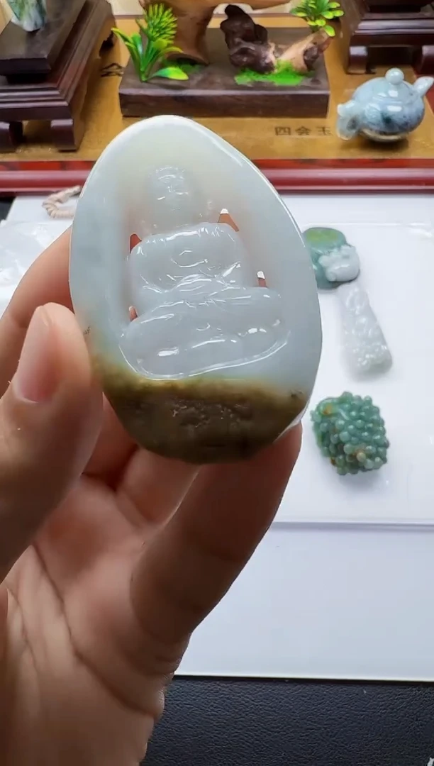 吊坠(不含链)未镶嵌翡翠1