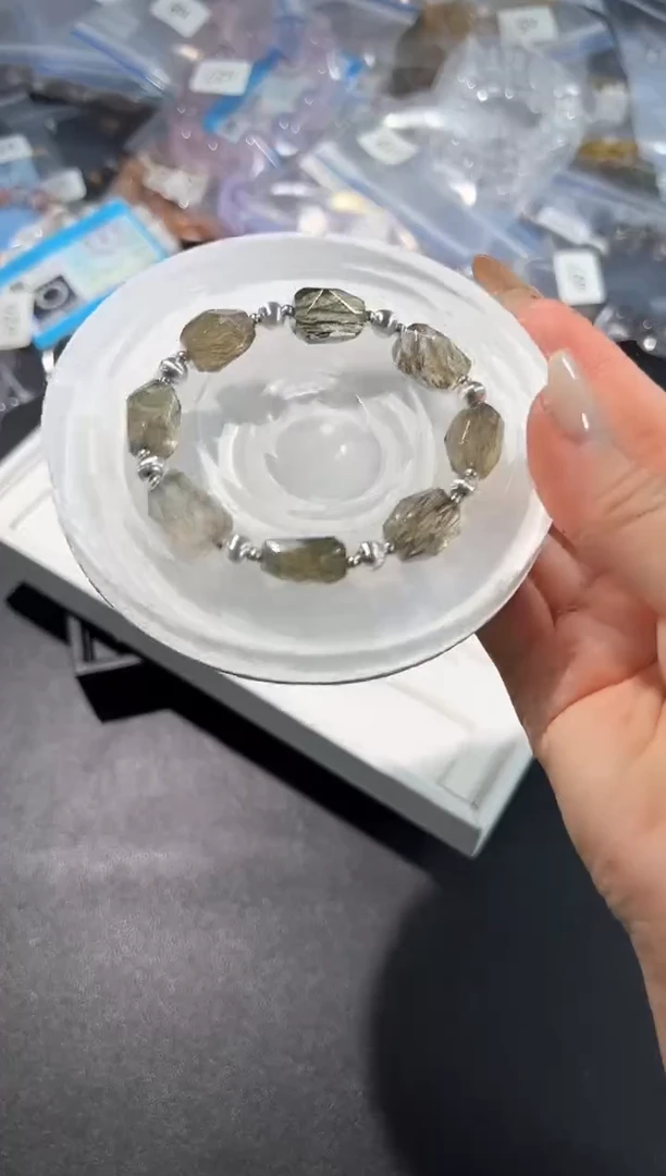 未镶嵌手串水晶51n多样性发其一【1条】默认微瑕