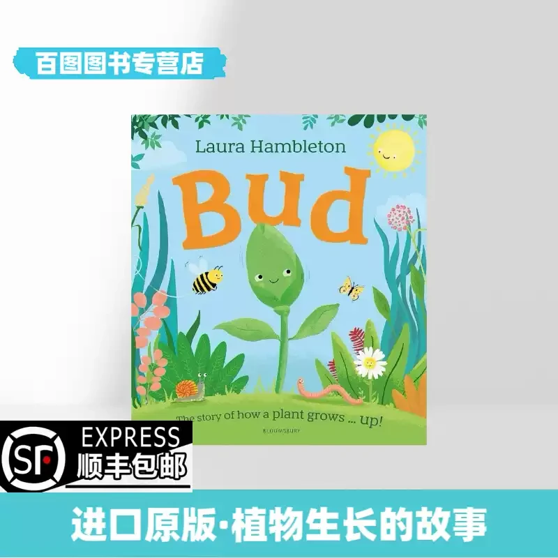 英文原版平装绘本 关于植物如何生长的故事  儿童启蒙绘本