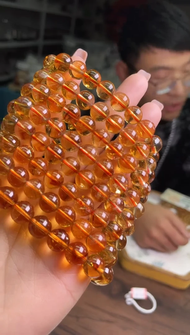 【闪购商品】黄晶手链9±/629未镶嵌多样性发一件