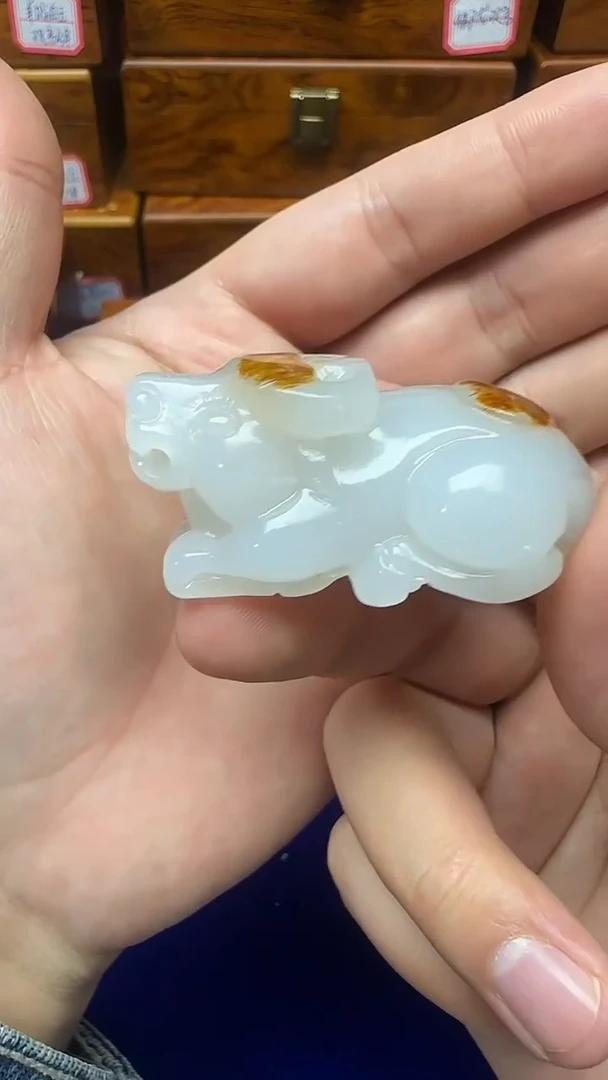 未镶嵌和田玉挂件铁*1