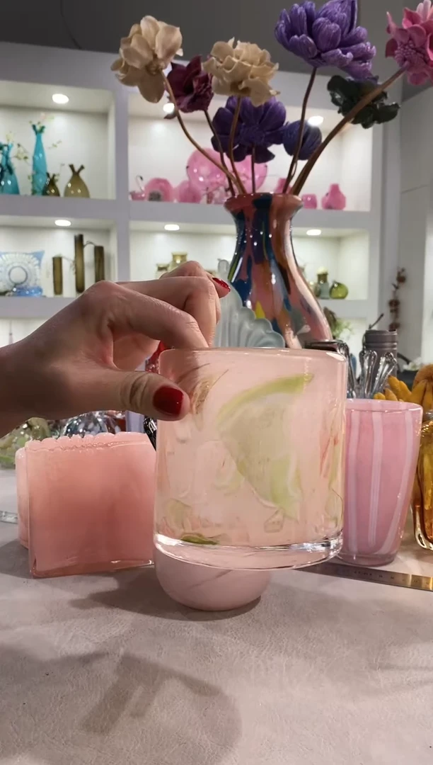 **慕忆家手作琉璃花瓶