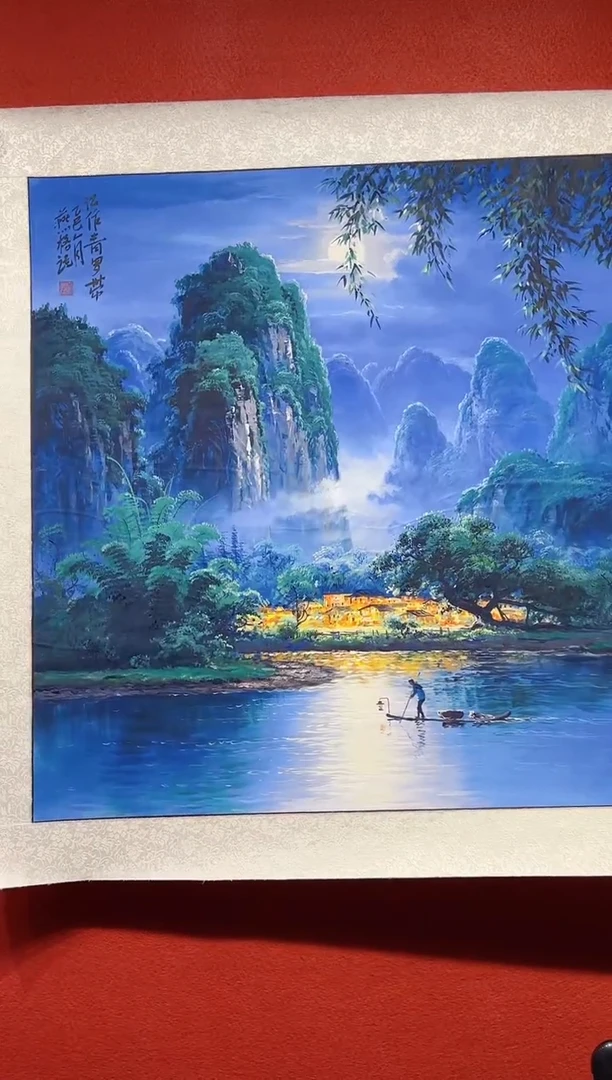 国画秦燕格国画手绘作品Y21