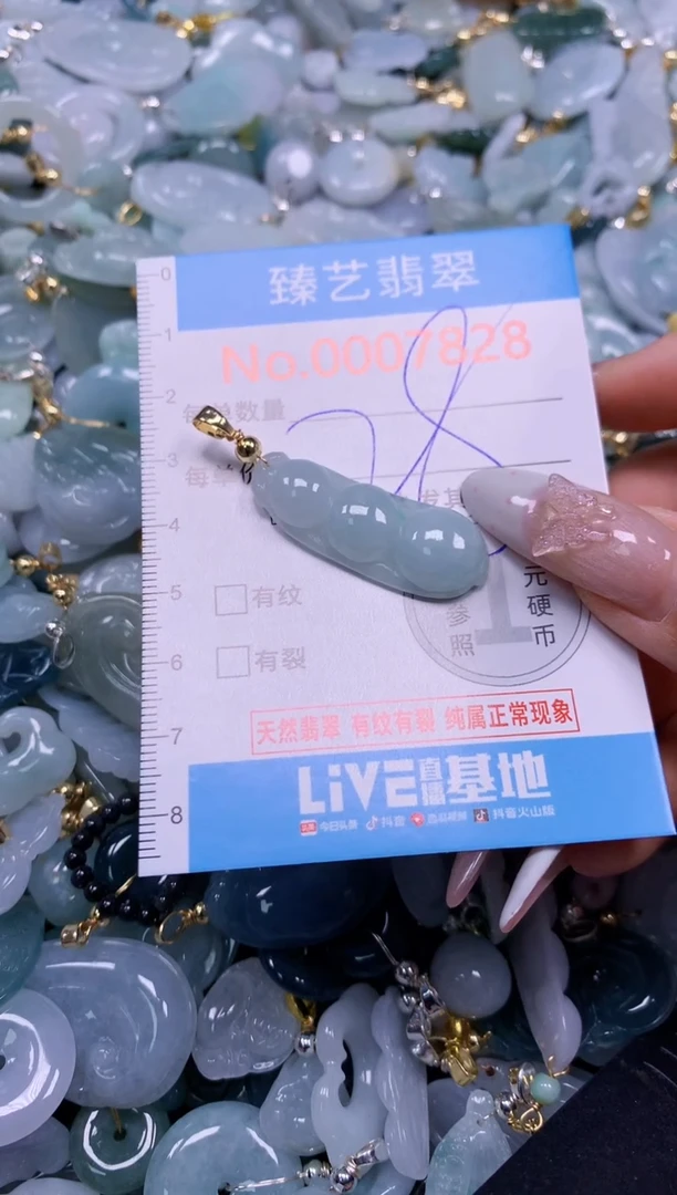 颈饰未镶嵌翡翠7828