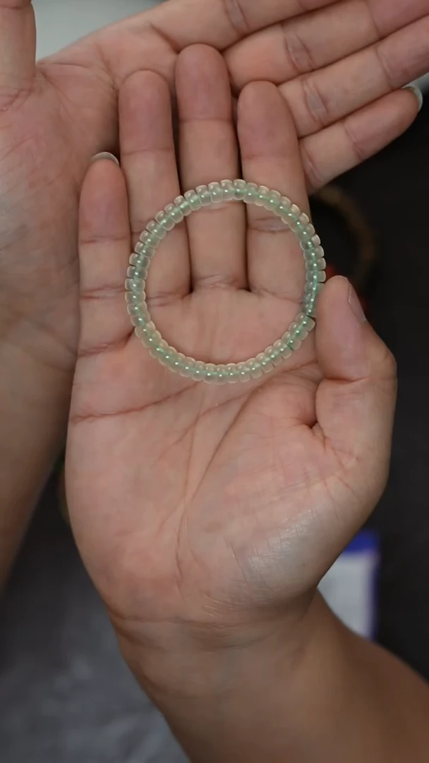 葡萄石未镶嵌手串葡萄石手串