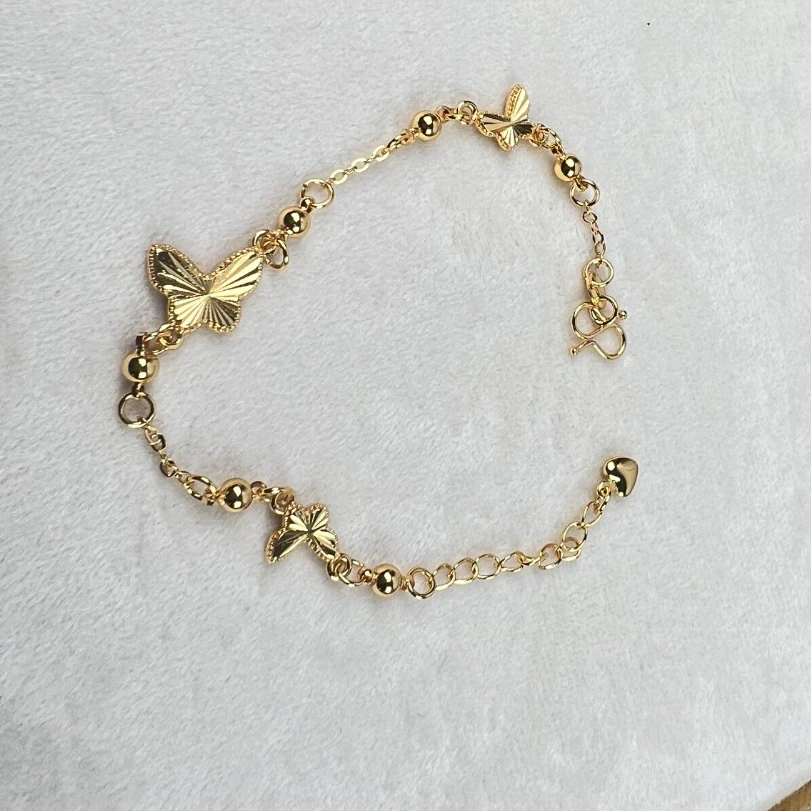 时尚高奢-YF006镭射蝴蝶手链