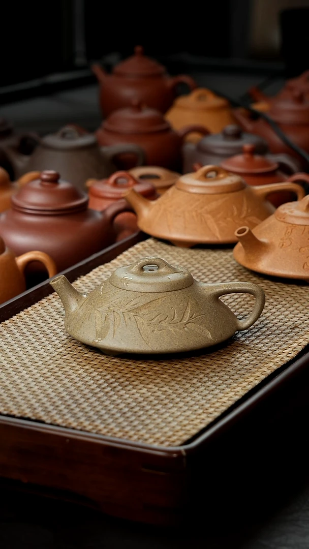 【闪购商品】紫砂茶壶青段合瓢120cc