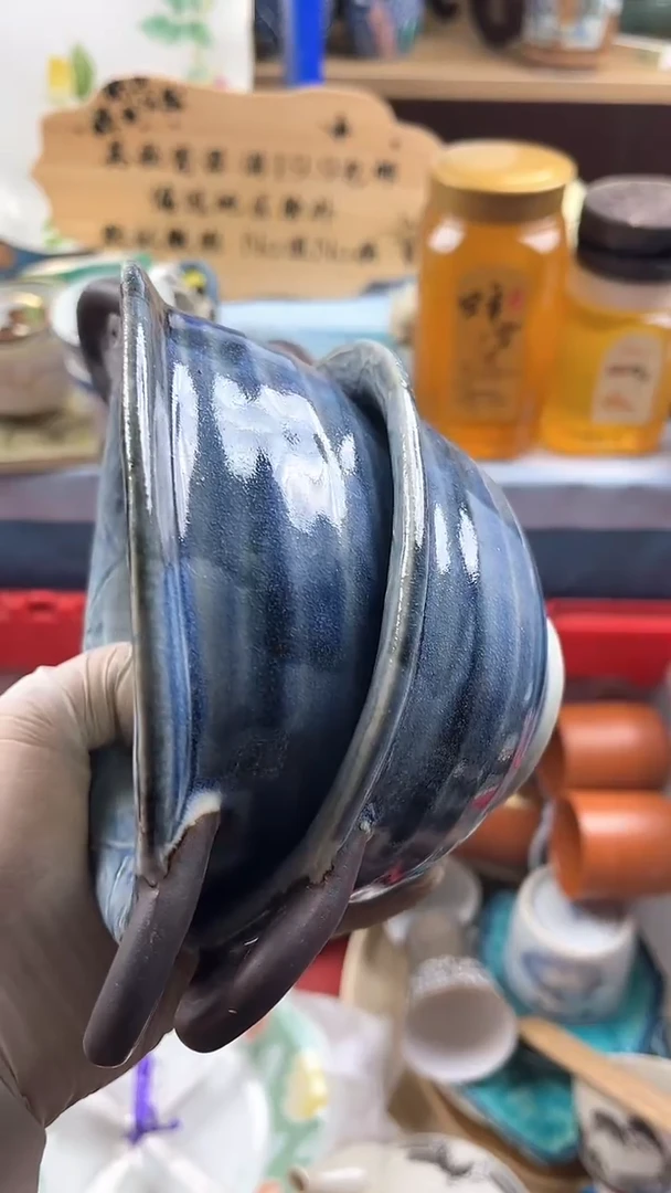 瓷片丫*姐英歌瓷器满19.9包邮