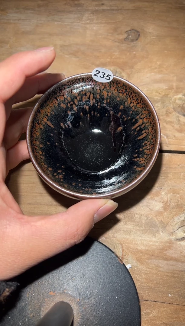 【闪购商品】茶盏老表精选柴烧235