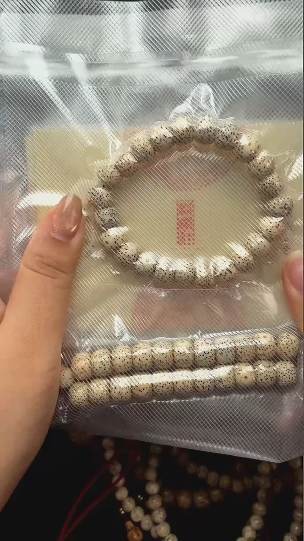 手串星月菩提顺白10*8手串