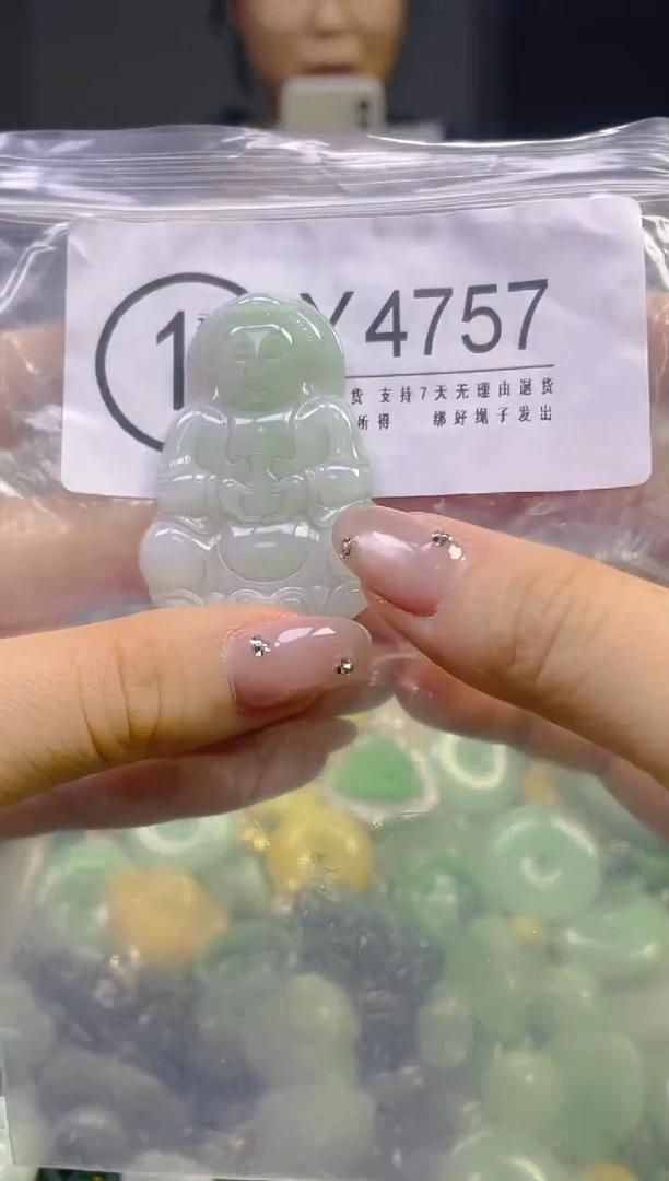 翡翠未镶嵌颈饰/Y/翡翠A货,一件也是批发价