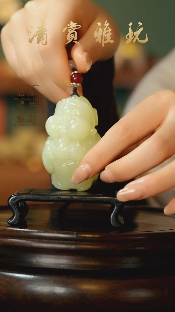 玉《丰盈在握》摆件