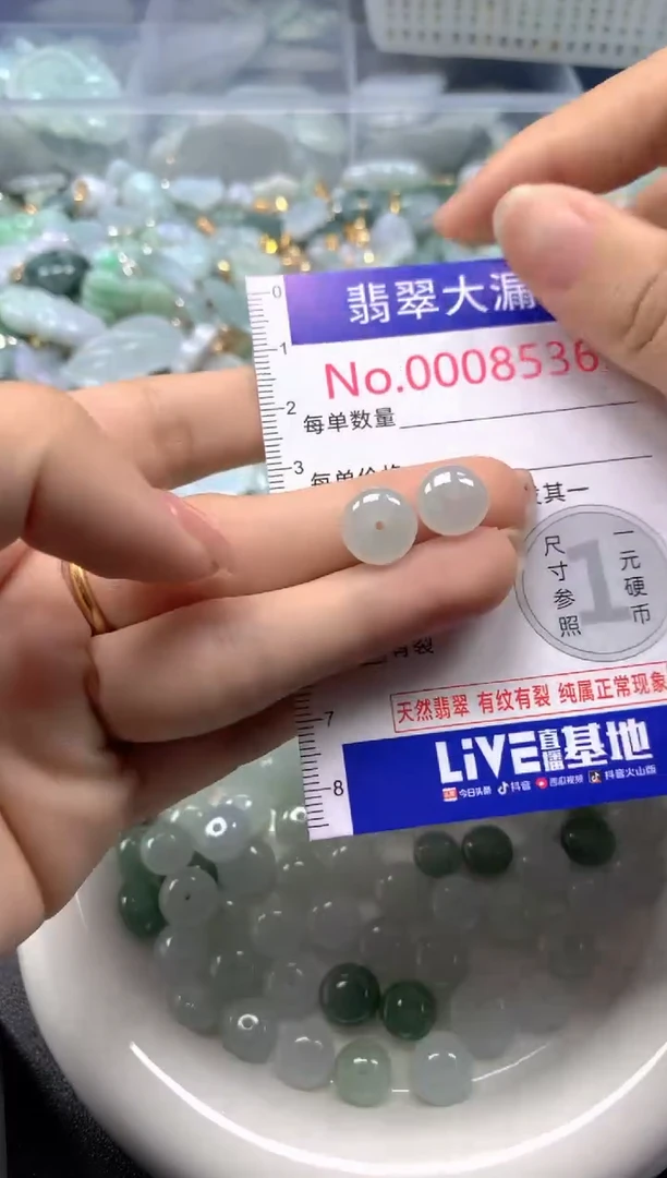 颈饰未镶嵌翡翠8536