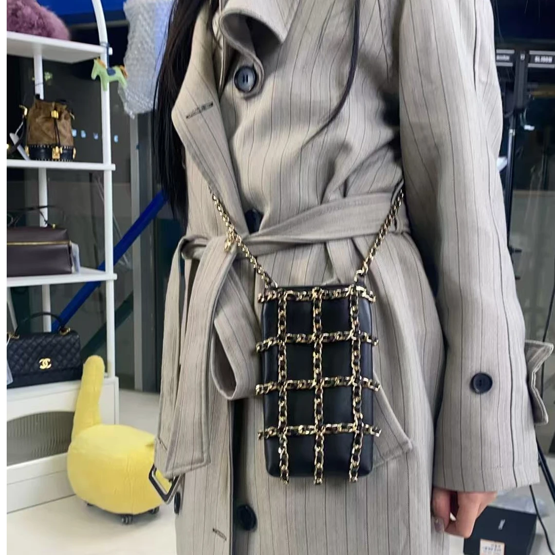 99新 Chanel/香奈儿 阿古叔叔/Chanel 香奈儿 手机包