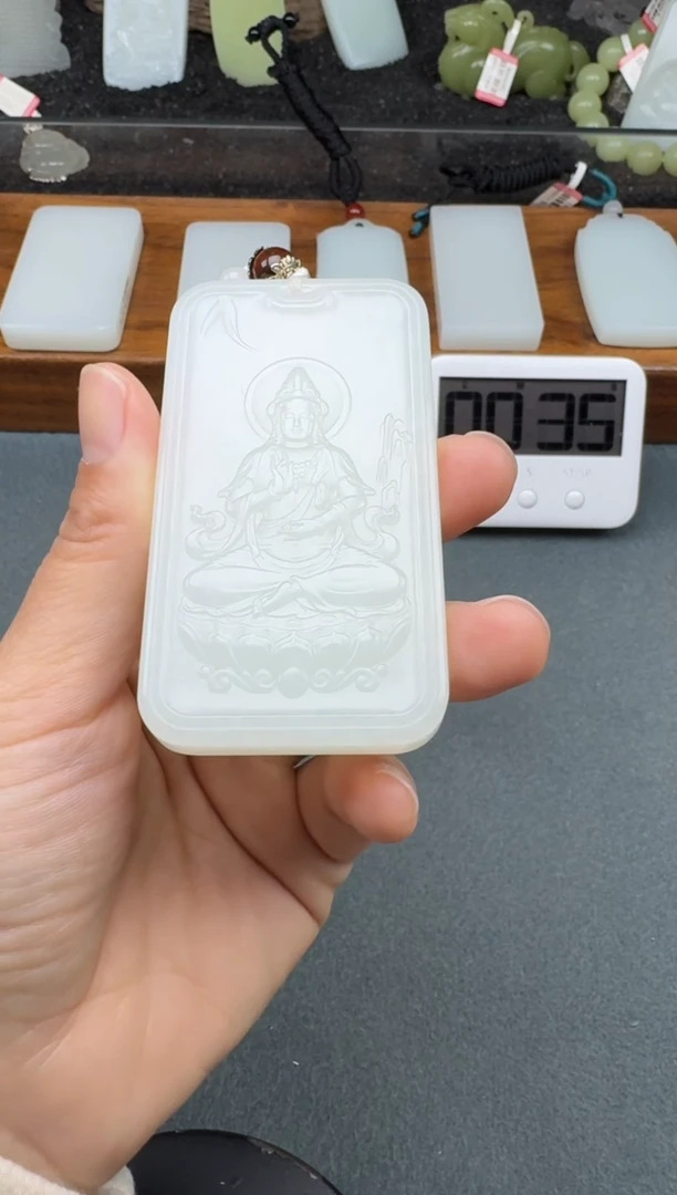 颈饰未镶嵌和田玉2