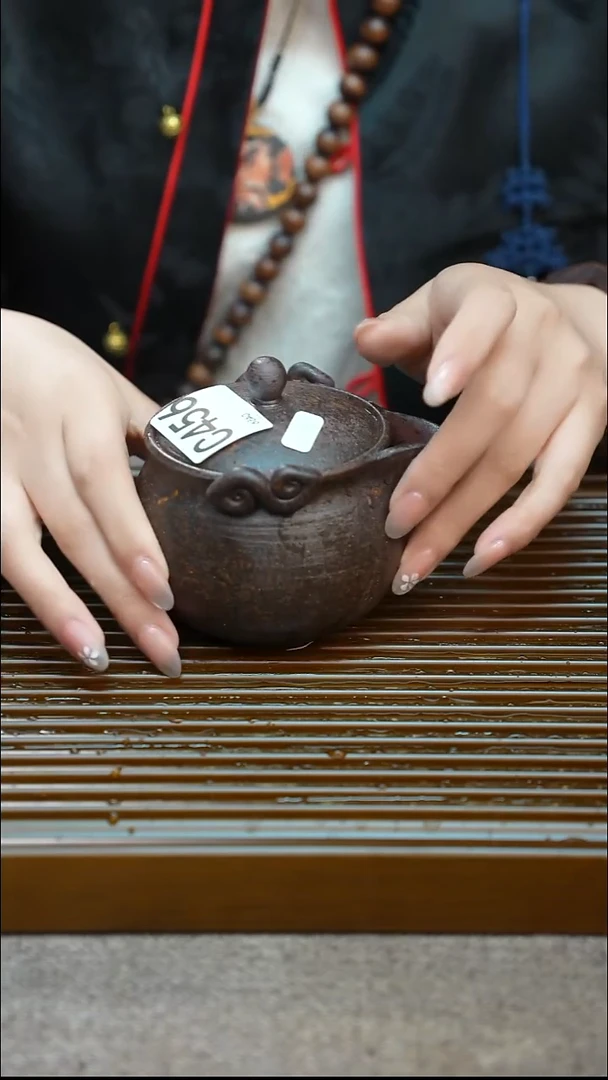 手工粗陶茶具每只不一样