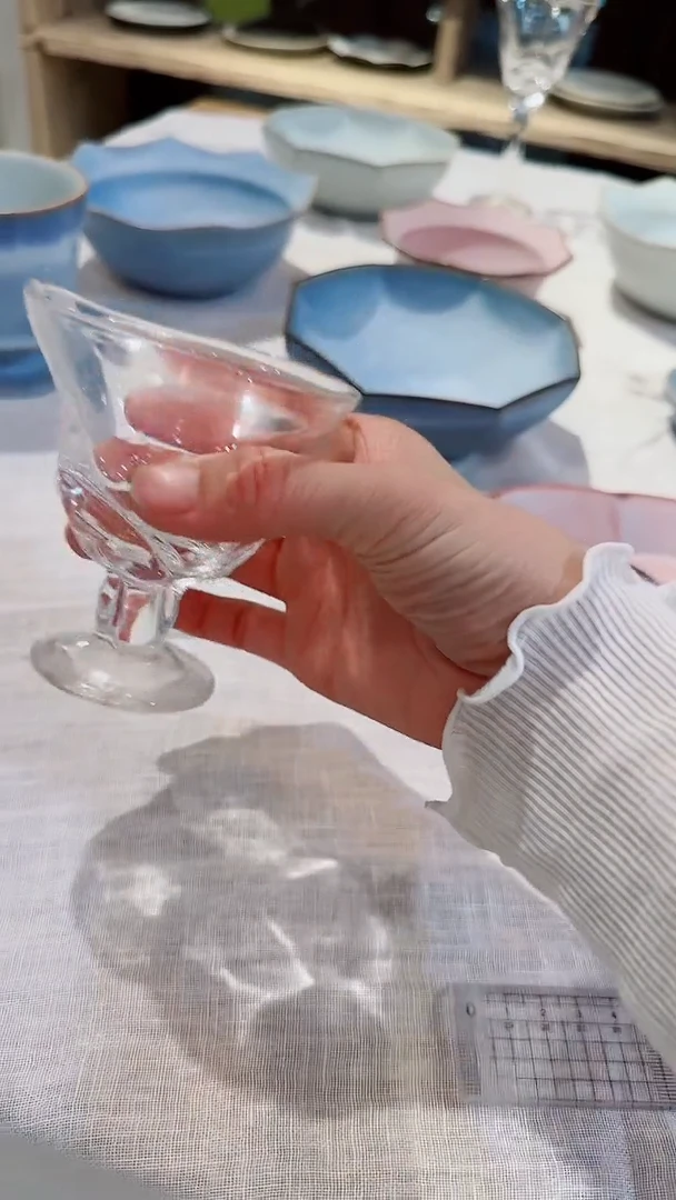 【闪购商品】杯【原光弘】小高脚杯*1个(气泡正常)