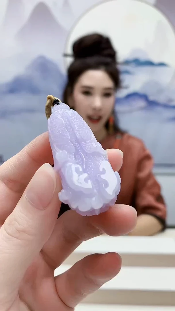 未镶嵌定制翡翠4829ry-毛货挂件34