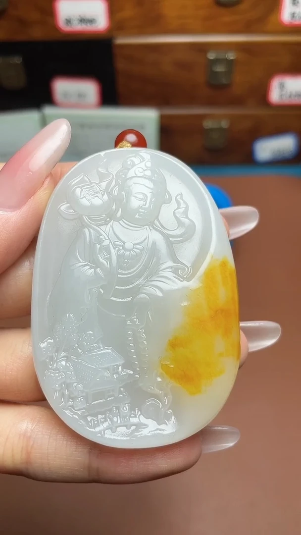 未镶嵌和田玉挂件清*和田玉