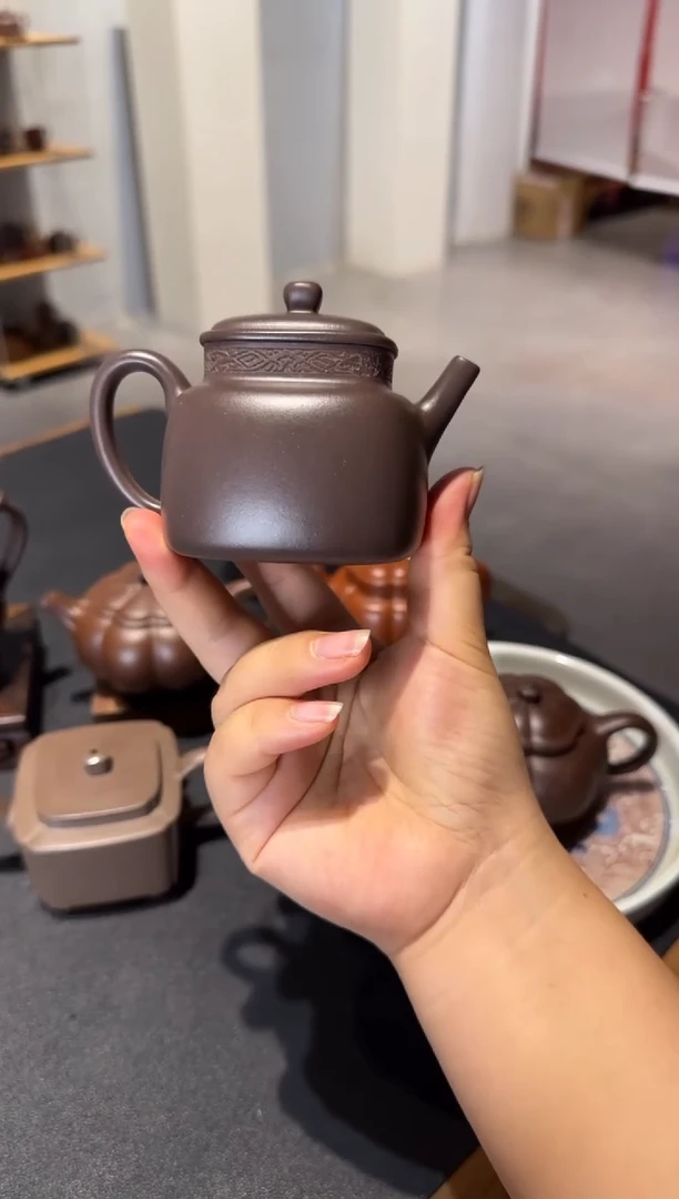 茶壶紫砂实****吧四方言心