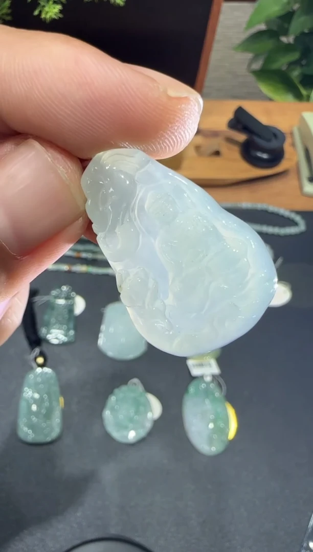 未镶嵌挂件翡翠A货翡翠多样性孤品