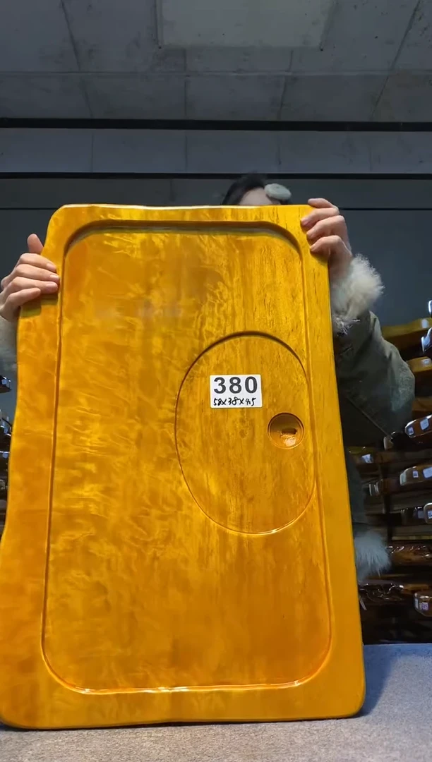 实木原木茶盘 一物一拍(不含配件）