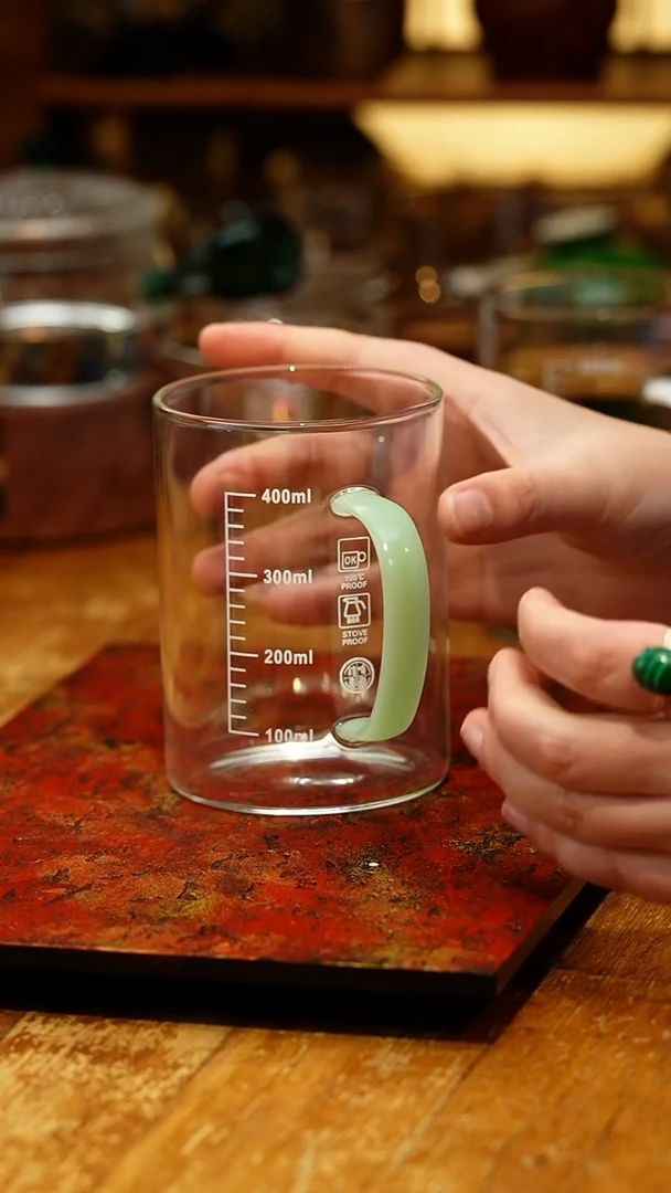 【闪购商品】松风杯/刻度浅玉色/不批发