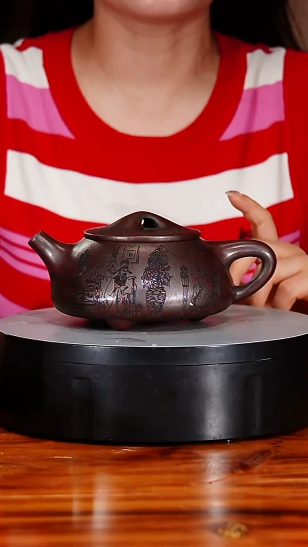 宜兴原矿紫砂壶茶壶400C