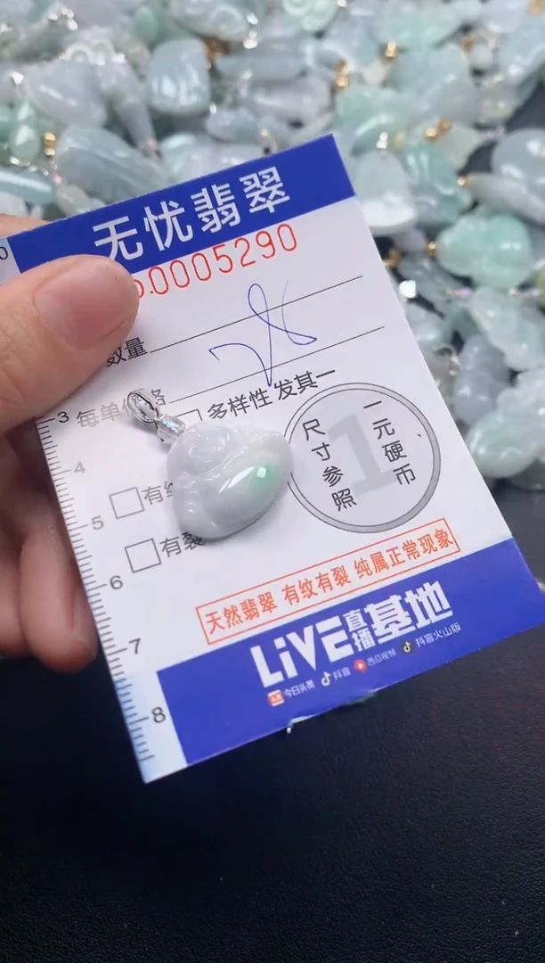 颈饰未镶嵌翡翠5290