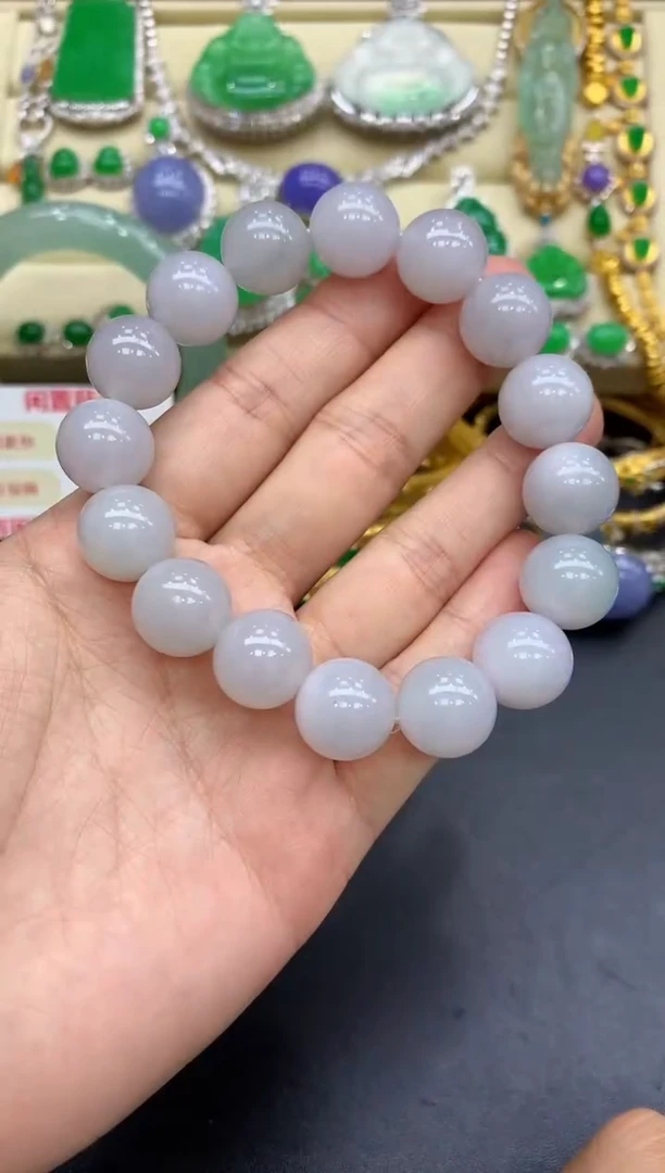 未镶嵌手串翡翠94-中国好珍宝