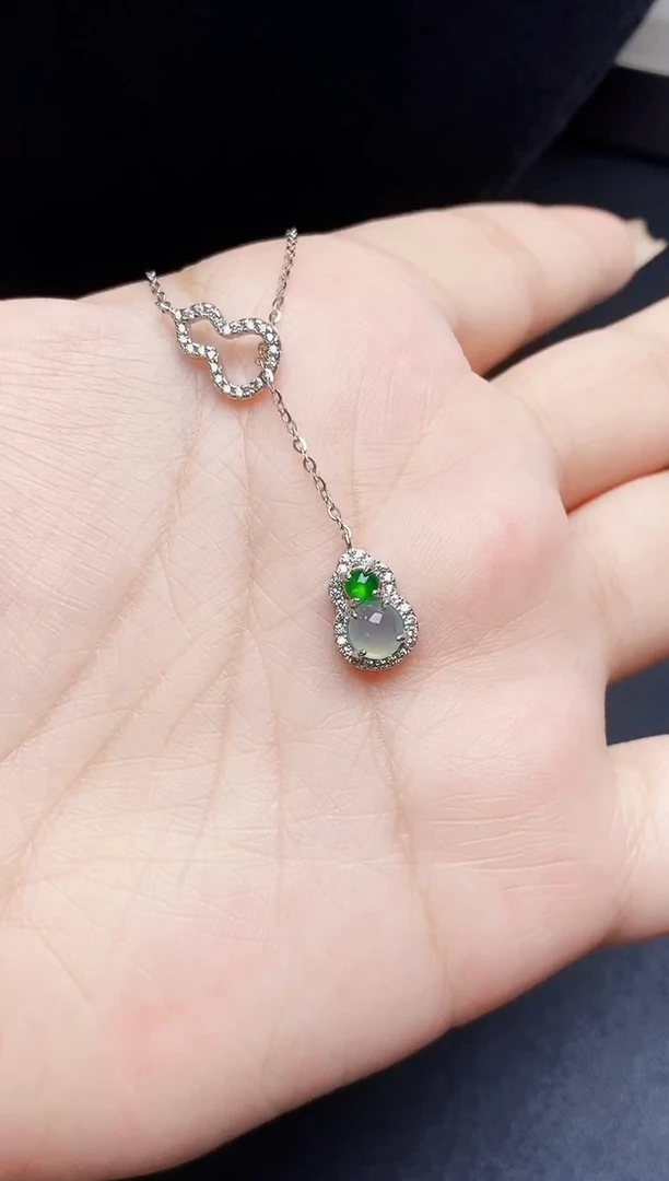 银S925镶嵌戒指翡翠1090