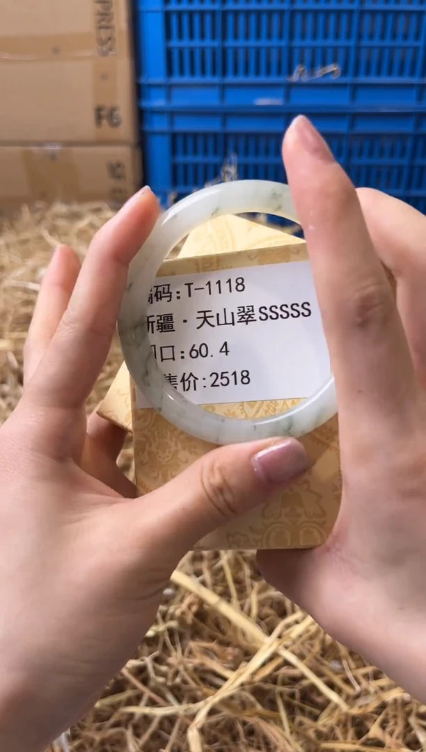 未镶嵌手镯石英质玉T-1118