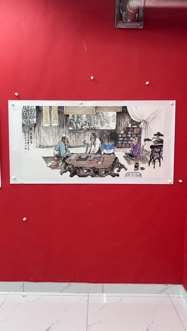 国画画家陆远华纯手绘原作