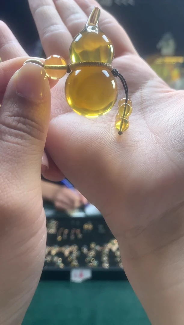 琥珀颈饰未镶嵌多米矿工严选