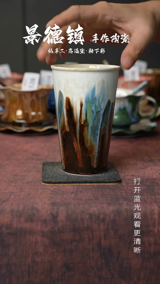 原创景德镇手工高温陶瓷589