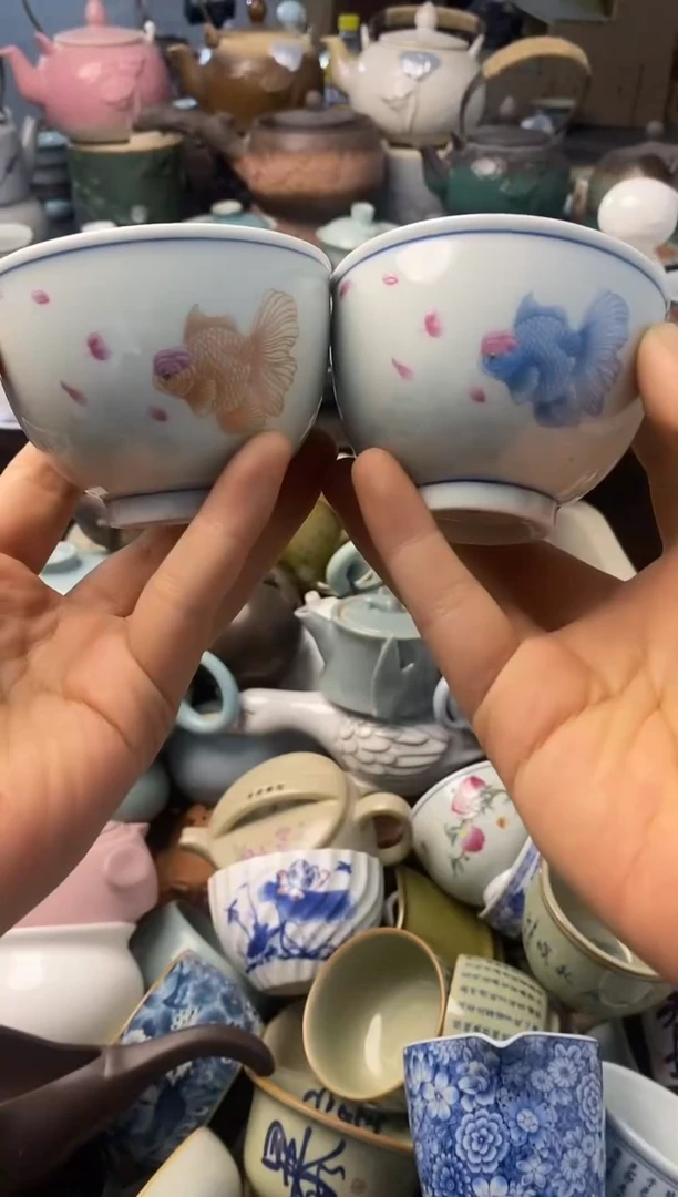 高端 茶壶 茶杯 茶具 轻轻微瑕