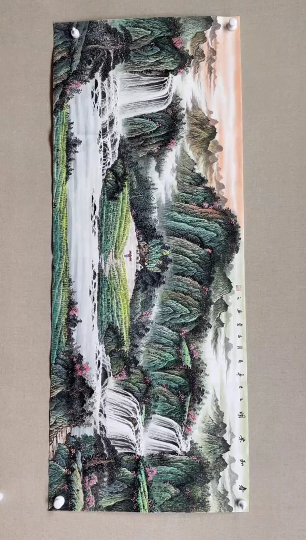 国画180*68 吴立勇吴立勇吴立勇吴立勇吴立勇