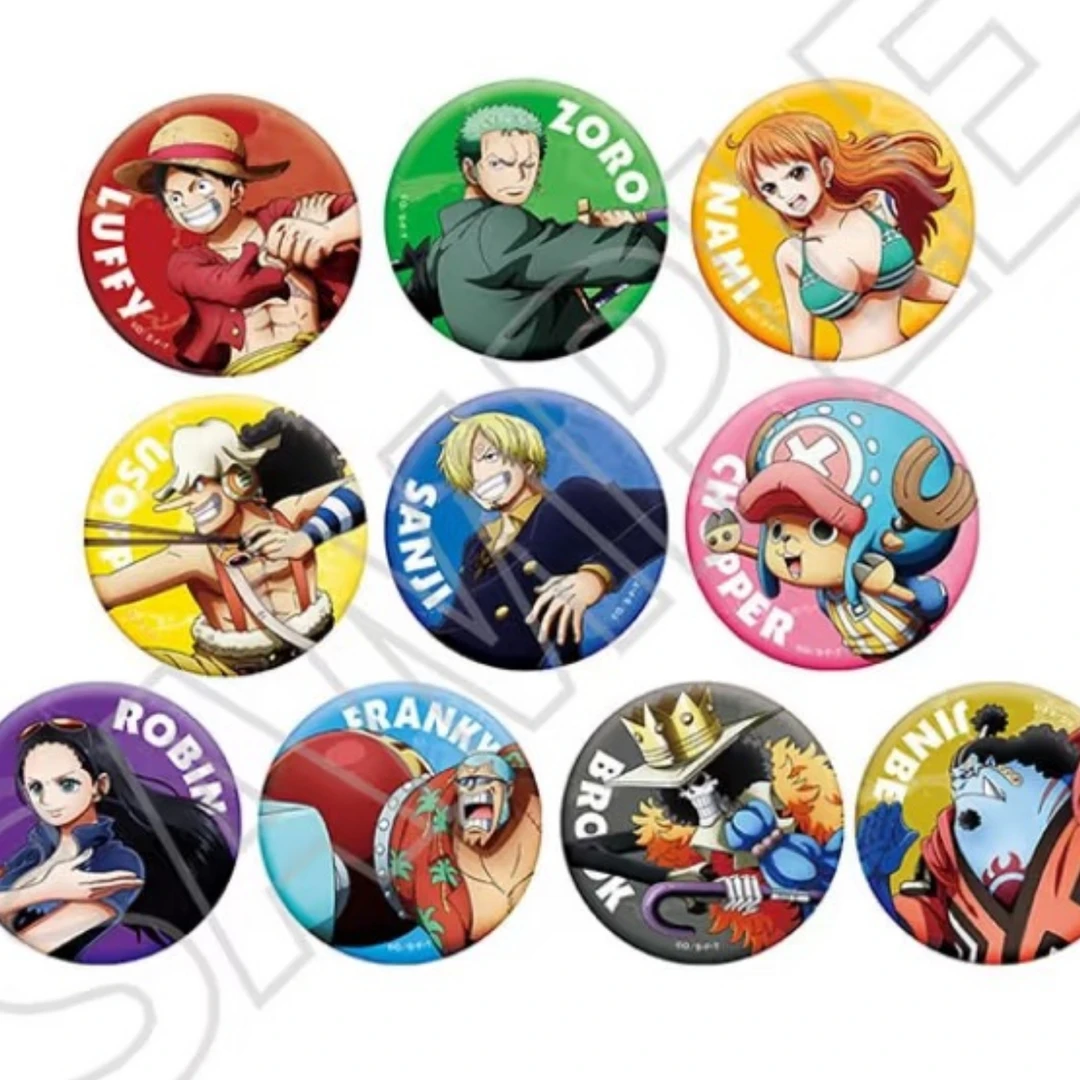 海贼王 JF2025 展会限定 盲抽 徽章 吧唧  散池