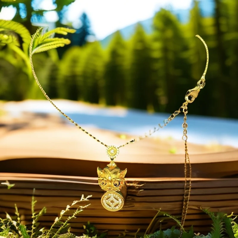 垚会长--——貔貅眼动招c项链 c35