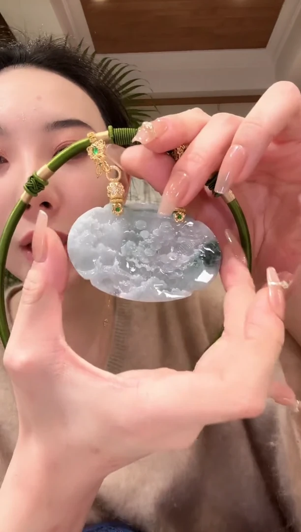 【闪购商品】翡翠颈饰未镶嵌国风