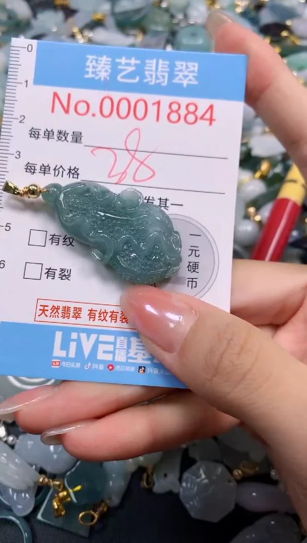 颈饰未镶嵌翡翠1884