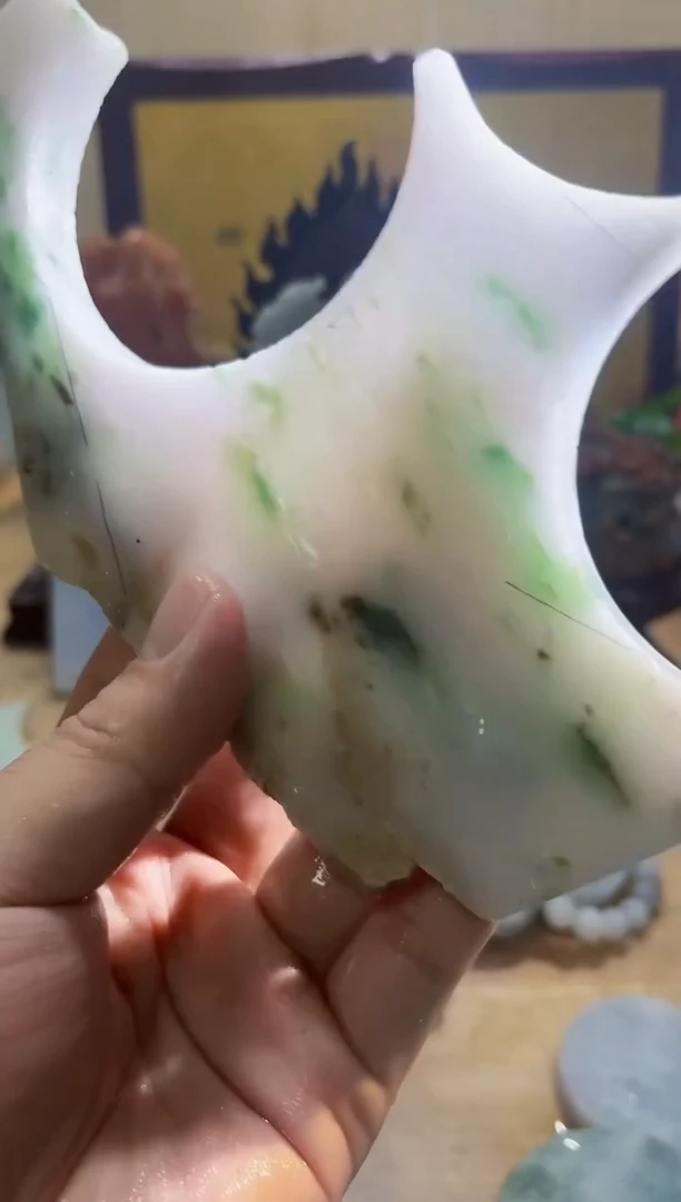 颈饰未镶嵌翡翠A货常星5148