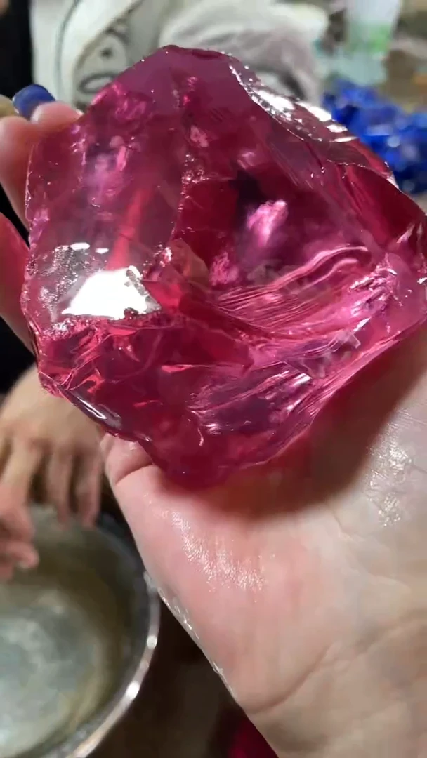 新疆托帕石原石摆件