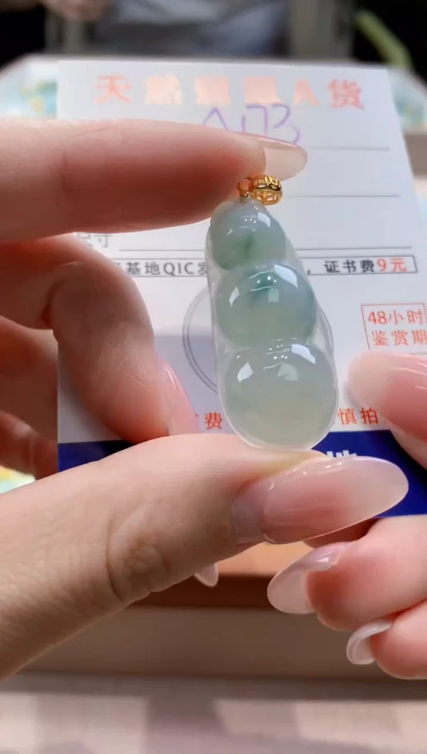 颈饰未镶嵌翡翠天然缅甸a货翡翠