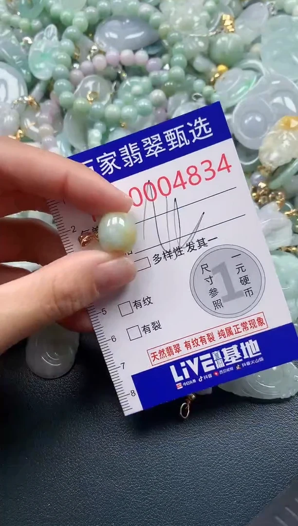 吊坠(不含链)未镶嵌翡翠4834